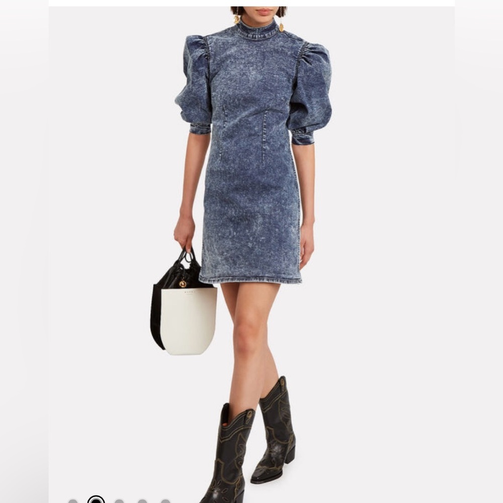 Ganni Denim Dress